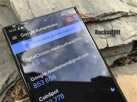 google authenticator backup|Google Authenticator: Backup erstellen